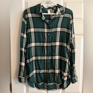Green flannel